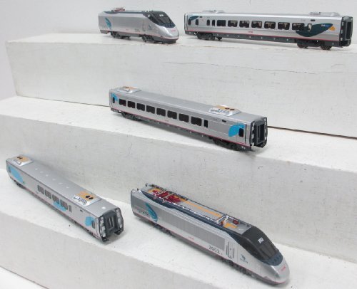Buy Bachmann Trains Ho Spectrum Acela Express Set Amtrak Online at